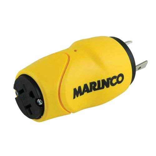 Marinco S30-15 Park Power Adapter 30A Male Locking