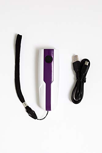 Doggie Don't Device - Audible Handheld Dog Repellent, Bark Control Device and Dog Training Aid - Loud Patented Sound Stops Barking and Bad Behaviors - No Shock and Humane (Purple)