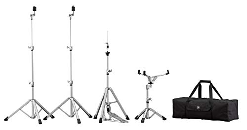 Yamaha HW-3 Crosstown Advanced Lightweight Aluminum Drum Hardware Package with Carrying Bag