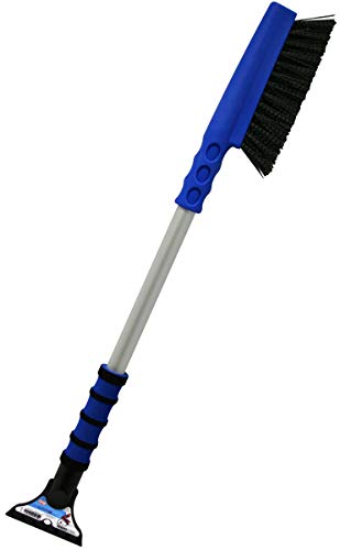 Mallory 996-35 MAXX 35' Snow Brush with Intergrated Ice Scraper and Foam Grip Handle (Colors may vary)