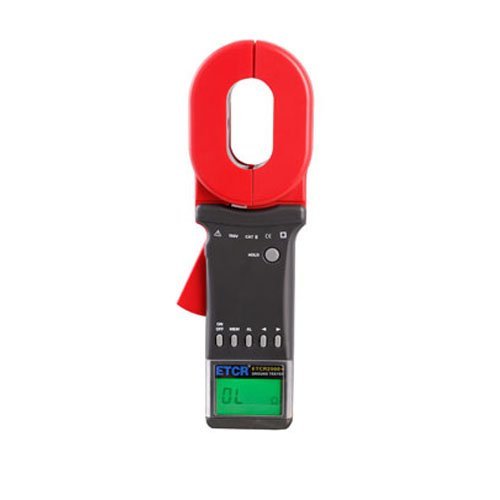 ETCR ETCR2000A+ Clamp On Digital Ground Resistance Meter Tester 0.01-200Ω