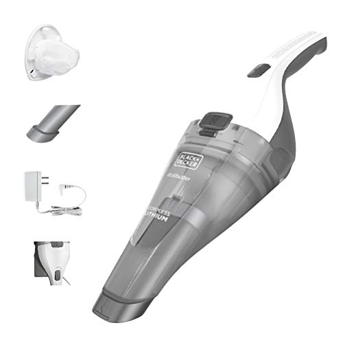 BLACK+DECKER Dustbuster Handheld Vacuum, Cordless, White (HNVC215B10)