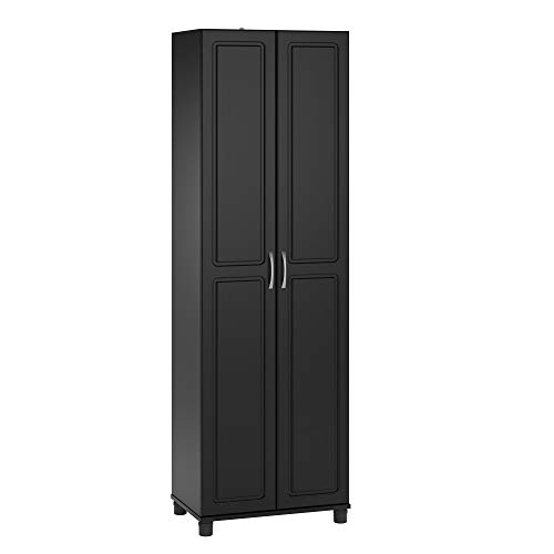SystemBuild Kendall 24' Utility Storage Cabinet, Black