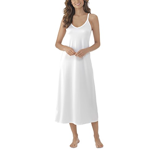 Vanity Fair womens for Under Dresses Full Slip, Spinslip - 32' White, Large US