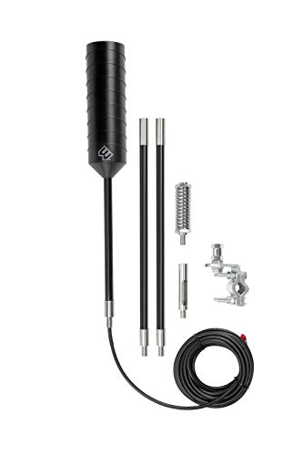 weBoost Wilson Electronics 17” / 32” / 45” 4G Truck and RV Spring-Mount Antenna w/ 14 ft. RG58 cable, SMA Male Connector (304415)