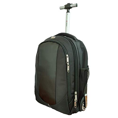 Wheeled Laptop Backpack Gladiador Rolling Carry on Luggage Business Bag With Wheels fit 15.6 Inch Laptop
