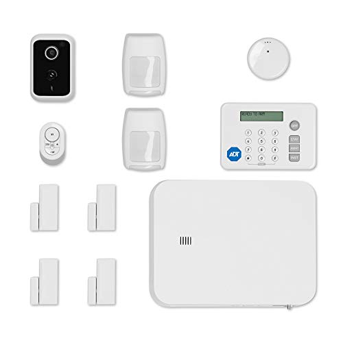 ADT DIY LifeShield 13-Piece Easy, DIY Smart Home Security System - Optional 24/7 Monitoring - No Contract - Wi-Fi Enabled - Alexa Compatible