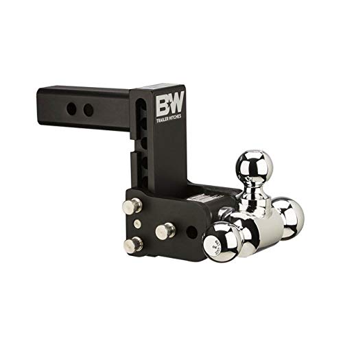 B&W TS10048B Tow and Stow Magnum Receiver Hitch Ball Mount
