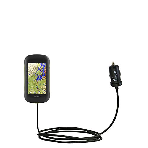 Gomadic Mini 10W Car/Auto DC Charger Designed for The Garmin Montana 610 / 610t with Power Sleep and TipExchange Technology