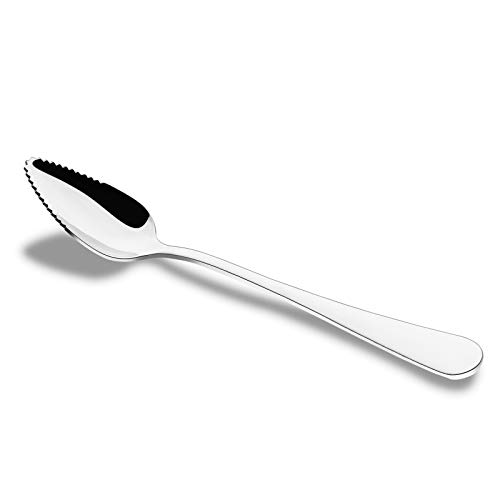 Hiware 4-piece Grapefruit Spoons, Stainless Steel