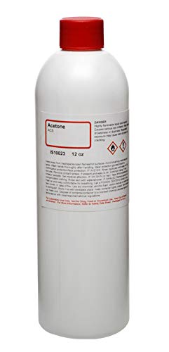 Acetone - Premium ACS Grade, 12oz - The Curated Chemical Collection
