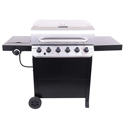 Char-Broil 463274419 Performance 6-Burner Cart Style Gas Grill, Stainless/Black