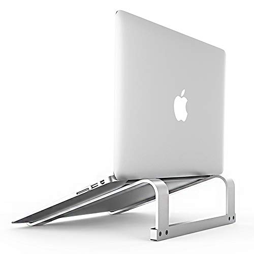 Laptop Stand for Desk，Stable MacBook Pro Stand，Ergonomic Aluminum Computer Riser for 12 13 15 16 17 inch ， Universal Computer Cooling Stand for Mac MacBook Pro Air, Lenovo, HP, Dell, More PC Notebook
