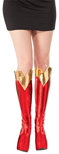 Rubie's Costume Co Women's DC Superheroes Boot-Tops, Supergirl