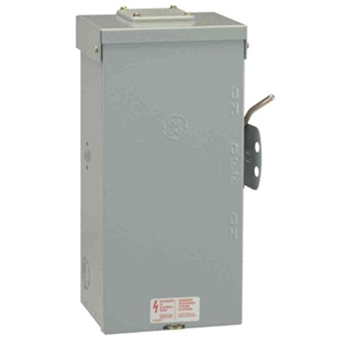 GE TC10324R 3 Wire 2 Pole Non-Fusible Emergency Power Transfer Switch 240 Volt AC 200 Amp NEMA 3R Spec-Setter