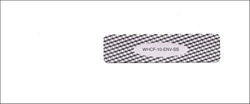 WHCF10ENV - ICD-10 Medical Claim Form Envelope - Small Self Seal Right Window (1000 Ct)