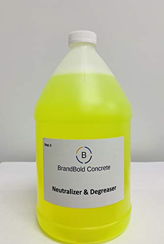 BrandBold Brilliance Concrete Acid Stain Neutralizer and Degreaser - Step 3