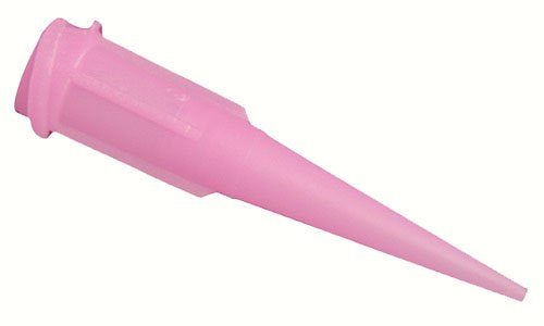 Blunt Tip Plastic Tapered Dispensing Fill Needle 20ga X 1.25 Pink 50pcs