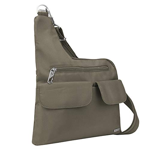 Travelon: Anti-Theft Classic Crossbody Bag - Nutmeg - Polyester