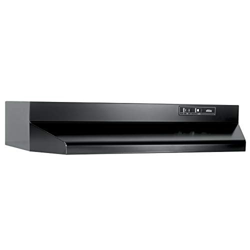 Broan-NuTone 403023 B000UW02A6 ADA Capable Under-Cabinet Range Hood, 30-Inch, Black