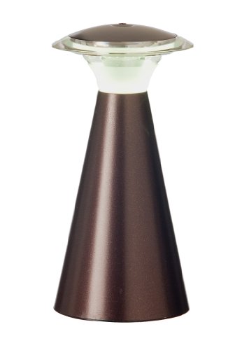 Light It! By Fulcrum, Lanterna, Wireless 12-LED Touch Lamp, Bronze