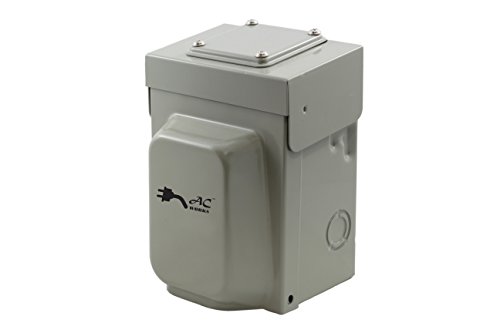 AC WORKS Super Durable Industrial Grade Locking Power Input Inlet (L14-30 Metal Box)