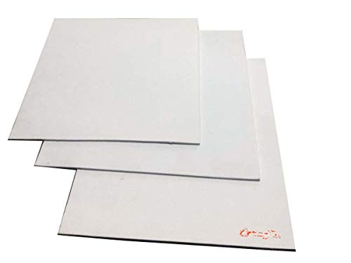 CeraTex 3170 Ceramic Fiber Paper, High Temperature Insulation Gasket or Liner for Kiln Stove Furnace Glass Fusing, Thickness 1/8' Size 11' x 12' 3 Sheets