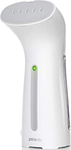 Steamer for Clothes, Hand Held Portable Travel Garment Steamer, Metal Steam Head, 25s Heat Up, Pump System, Mini Size, Cordless Handheld Steamer for Any Fabrics, No Water Spitting, 110V