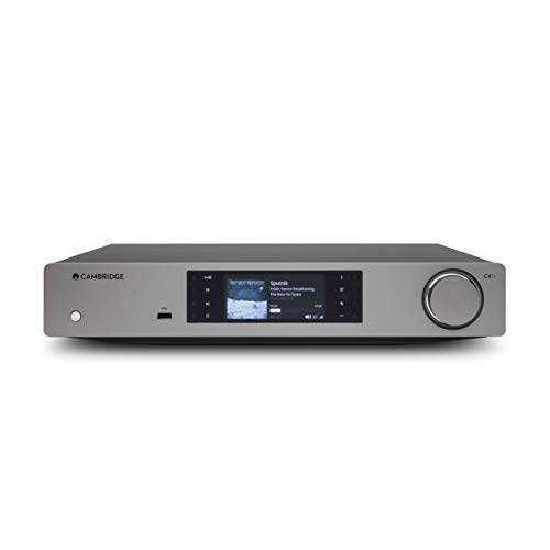 Cambridge Audio CXN V2 Stereo Network Streamer - All-in-One Wireless Media Streaming with WiFi (Lunar Grey)