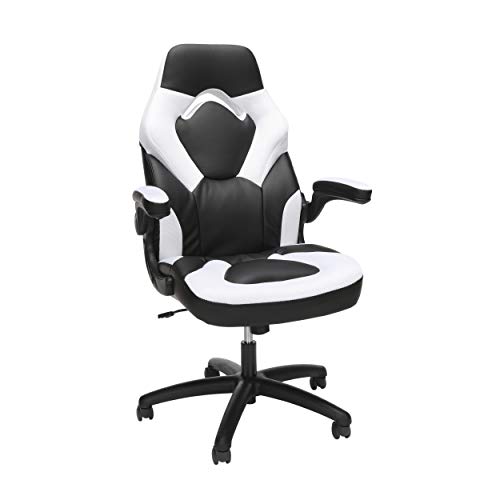 OFM ESS Collection GAMING CHAIR WHITE, Racing Style