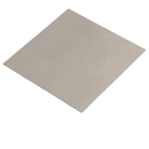 0.8mm x 200mm x 200mm Titanium Plate Ti Titan TC4 Gr5 Plate Sheet Foil