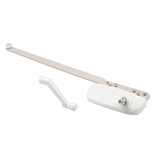 Prime-Line Products TH 24198 Left Hand Truth Hardware Ellipse Single Arm Operator with Crank, 13-1/2-Inch, White