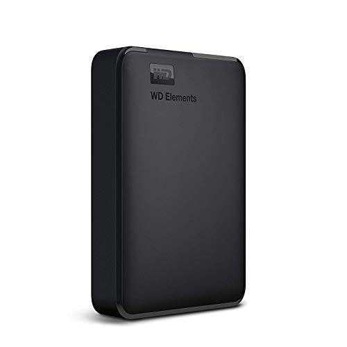 WD 4TB Elements Portable External Hard Drive, USB 3.0 - WDBU6Y0040BBK-WESN