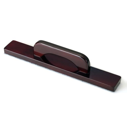 Hathaway Shuffleboard Brush, Dark Cherry Finish