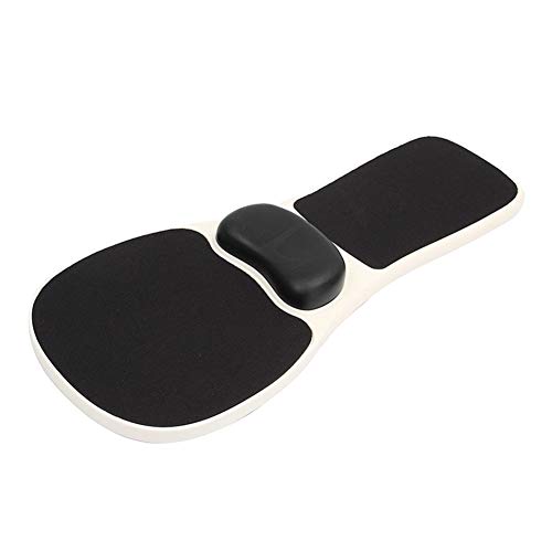 Eugeneq Chair Armrest Mouse Pad Arm Wrist Rest Mosue Pad Ergonomic Hand Shoulder Support Pads