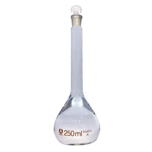 Volumetric Flask Class A pennyhead Stopper 250ml Pack of 6