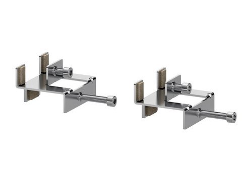 IKEA LINNMON Connecting hardware Bracket, [Nickel Plated] for Attaching Table Top