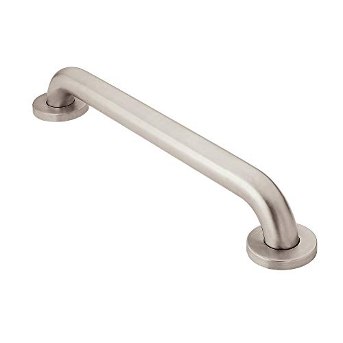 Moen R8918 Home Care 18-Inch Concealed Screw Bath Safety Bathroom Grab Bar, Stainless