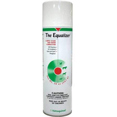 Vetoquinol Equalizer Pet Carpet Cleaner, Stain Remover & Odor Eliminator, Carpet Spot Cleaner, 20oz