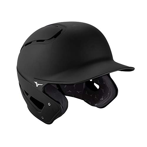 Mizuno B6 Adult Baseball Batting Helmet, Black, Large/X-Large