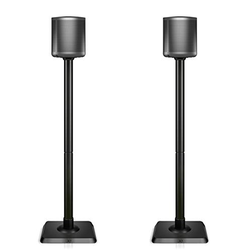 Mounting Dream Speaker Stands Bookshelf Speaker Stands for Universal Satellite Speakers, Set of 2 for Bose Polk JBL Sony Yamaha and Others - 11 lbs Capacity