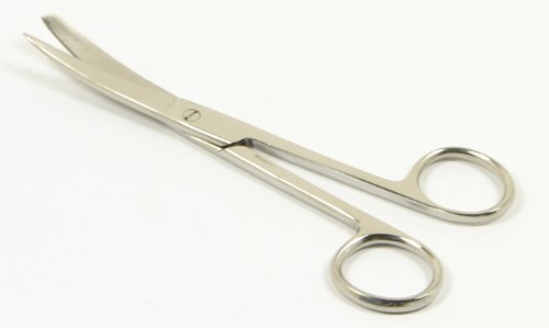 Operating/Dressing Scissors Sharp/Blunt 5 1/2 inch Curved, Stainless