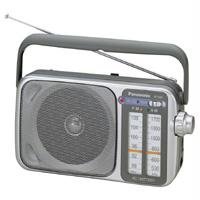 Panasonic RF-2400D AM / FM Radio, Silver