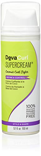 DevaCurl SuperCream Coconut Curl Styler, 5.1oz