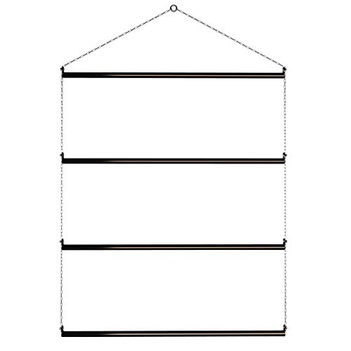 Blanket Rack 33' (Black). Available in Black, Blue, Red & Pink. Suitable for Horse Blankets, Saddle Blankets and Pads. Extra Long for Western Saddle Blankets and Horse Blankets.