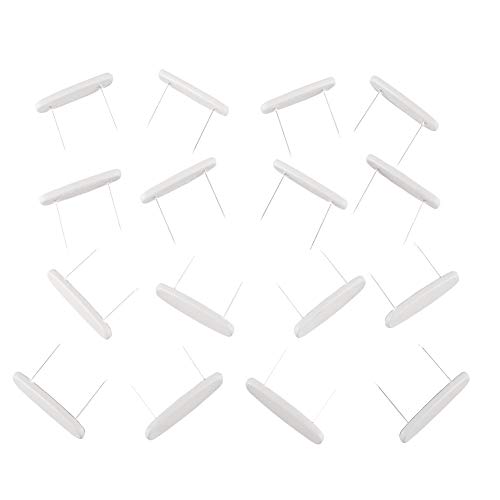 Collections Etc Bed Skirt Holding Pins - Set Of 16,