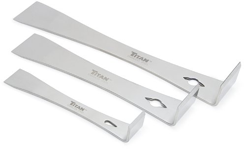 Titan 17007 3-Piece Stainless Steel Pry Bar Scraper Set