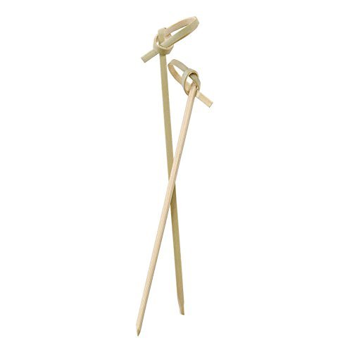 Perfectware Bamboo Knot 4-300ct 4' Bamboo Knot Picks (Pack of 300)