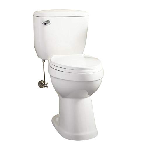 Signature Hardware 413995 Stalnaker 1.6 GPF Siphonic ADA Compliant Two-Piece Elongated Toilet - Seat Included