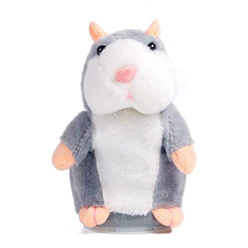 Talking Hamster Plush Toy Repeats What You Say Stuffed Toys Plush Interactive Toys for Kids